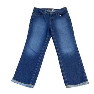 Tommy Hilfiger Hipster Blue Wash Denim Jeans Women Size 8